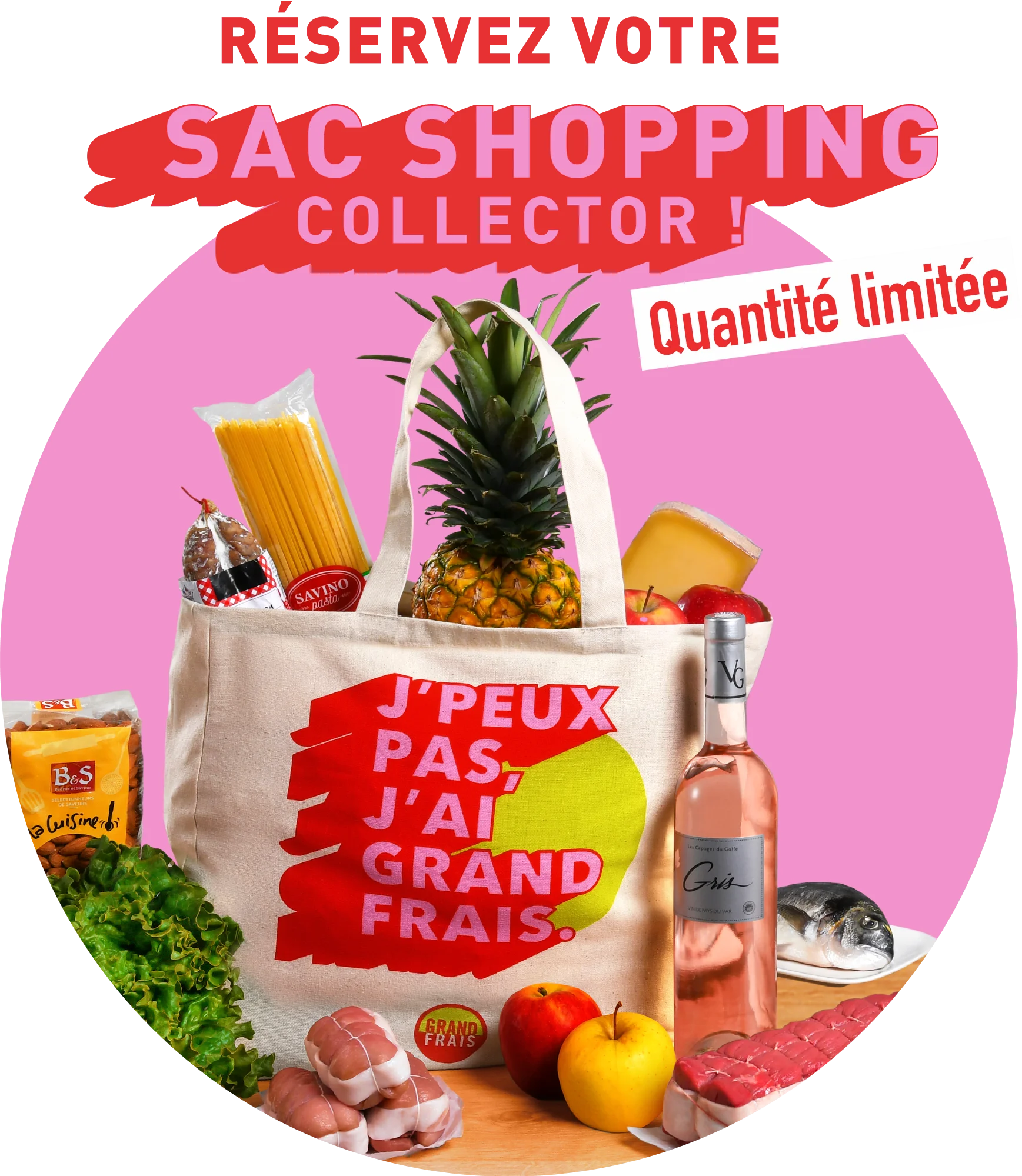 Réserver votre sac shopping collector !